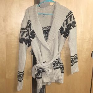 Tan Button Up Cardigan